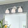 1_Somerville 23" Wide Polished Chrome 3-Light Bath Light