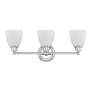 3_Somerville 23" Wide Polished Chrome 3-Light Bath Light more views