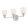 4_Somerville 23" Wide Polished Chrome 3-Light Bath Light more views
