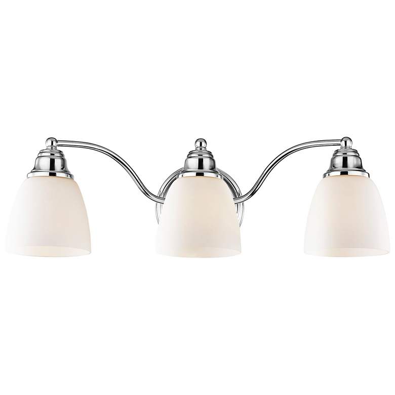 Image 7 Somerville 23"W Polished Chrome 3-Light Vanity Bath Light more views
