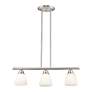 4_Somerville 26" Wide Brushed Nickel 3-Light Linear Chandelier more views