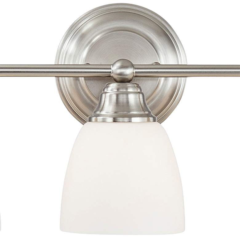 Image 4 Somerville 34" Wide Brushed Nickel 5-Light Bath Light more views