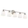 7_Somerville 34" Wide Brushed Nickel 5-Light Bath Light more views