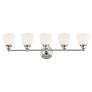 6_Somerville 34" Wide Polished Chrome 5-Light Bath Light more views