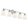 7_Somerville 34" Wide Polished Chrome 5-Light Bath Light more views