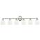 Somerville 42" Wide Polished Chrome 6-Light Bath Light