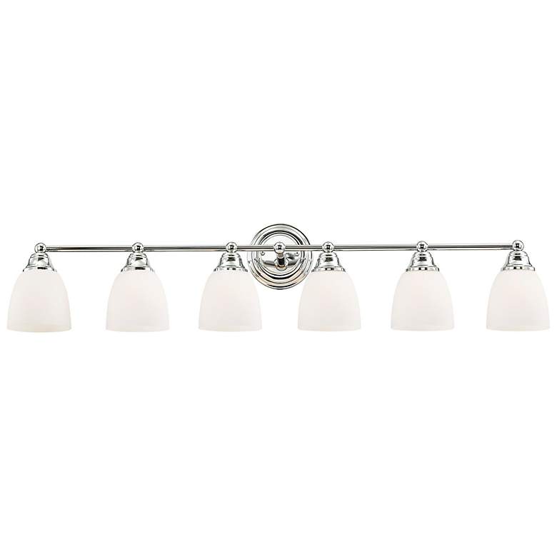 Image 5 Somerville 42" Wide Polished Chrome 6-Light Bath Light more views