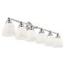 6_Somerville 42" Wide Polished Chrome 6-Light Bath Light more views