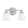 7_Somerville 9" High Polished Chrome 2-Light Wall Sconce more views