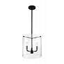 2_Sommerset 11 3/4" Wide Matte Black 3-Light Mini Pendant more views