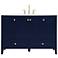 Sommerville 48" Wide Blue Single Sink Bathroom Vanity