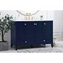 3_Sommerville 48" Wide Blue Single Sink Bathroom Vanity more views