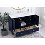 4_Sommerville 48" Wide Blue Single Sink Bathroom Vanity more views