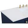 6_Sommerville 48" Wide Blue Single Sink Bathroom Vanity more views