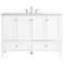 Sommerville 48" Wide White Single Sink Bathroom Vanity