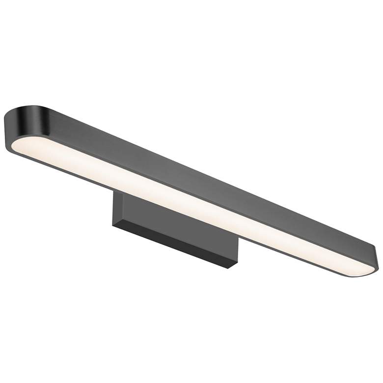 Image 1 Sonara 35.2 inch Satin Dark Gray Wall Mount