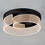 4_Sonata 20" LED Flush Mount Black more views