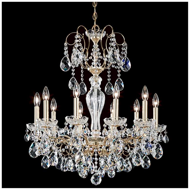 Image 1 Sonatina 29.5"H x 25.5"W 10-Light Crystal Chandelier in Polished