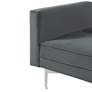 Sonesta 84" Wide Gray Velvet Convertible Sofa Bed