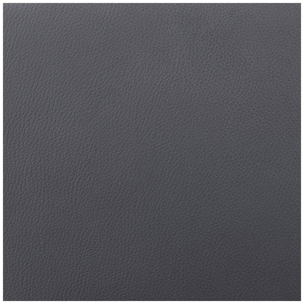 Sonia 26" Gray Faux Leather Swivel Bar Stool