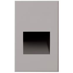 Sonic 3" Wide Marine Gray Vertical LED Outdoor Step Light