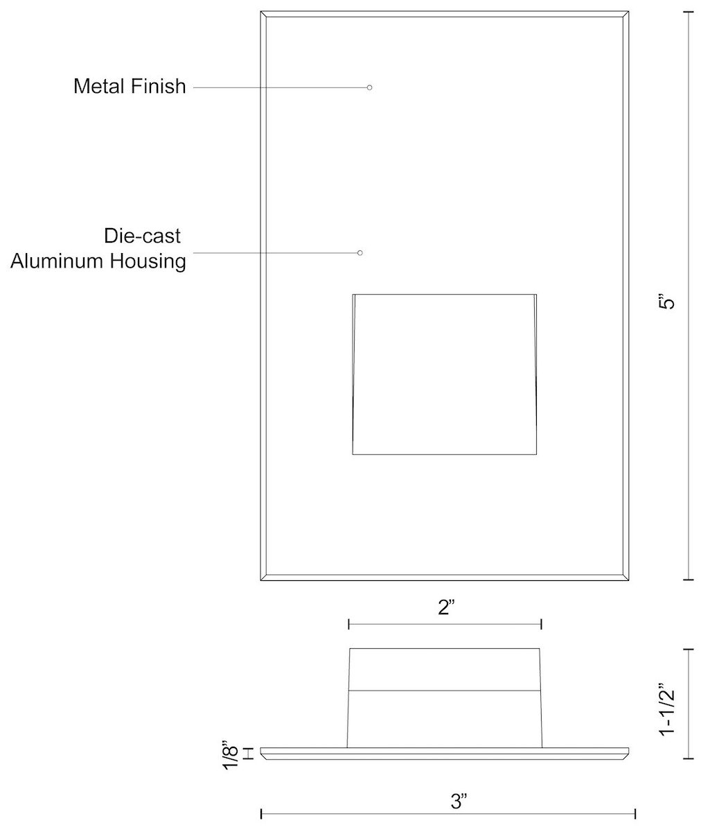 Image 5 Sonic 3"W Marine Espresso Vertical LED Outdoor Step Light more views