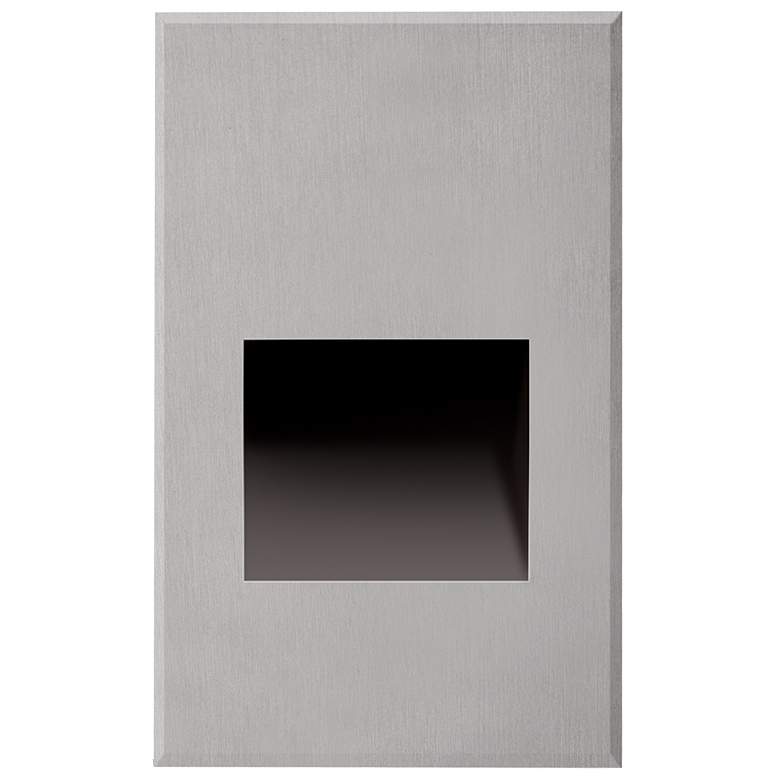 Image 1 Sonic 3"W Stainless Steel LED Outdoor Recessed Step Light