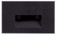 Image 2 Sonic 5" Wide Matte Black LED Outdoor Recessed Step Light more views