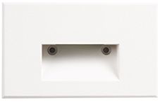 Image 2 Sonic 5" Wide White LED Outdoor Recessed Step Light more views