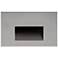 Sonic 5"W Stainless Steel LED Outdoor Recessed Step Light