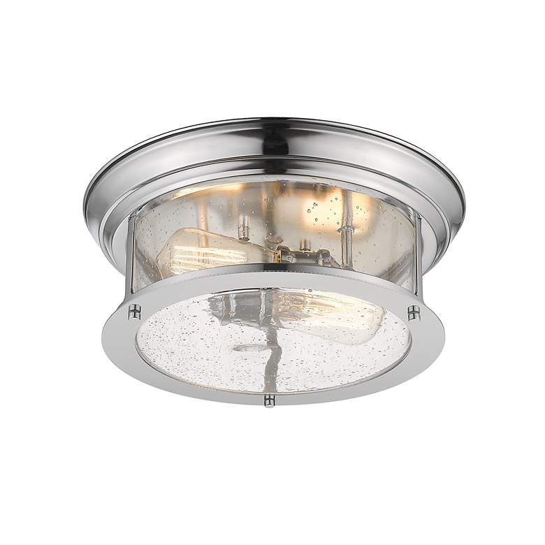 Image 6 Sonna 13 1/2" Wide Chrome 2-Light Ceiling Light more views