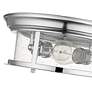 7_Sonna 13 1/2" Wide Chrome 2-Light Ceiling Light more views