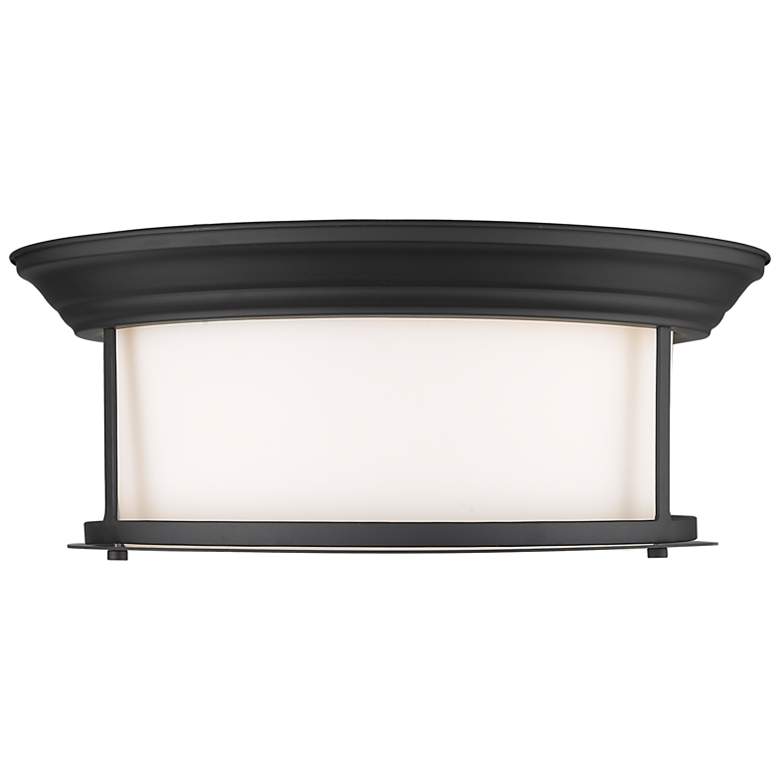 Image 5 Sonna 15 1/2" Wide Matte Black Ceiling Light more views