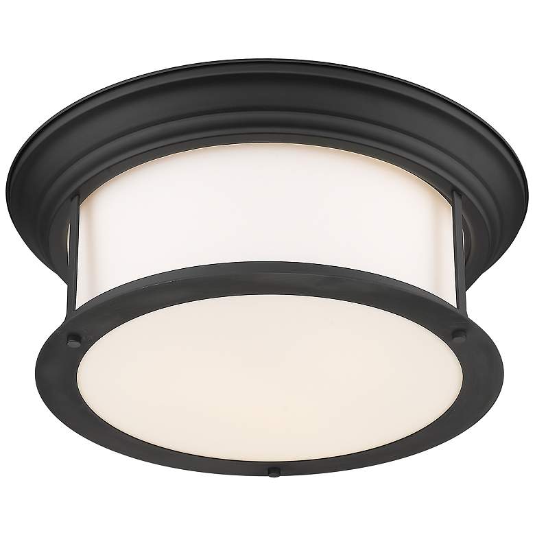 Image 6 Sonna 15 1/2" Wide Matte Black Ceiling Light more views