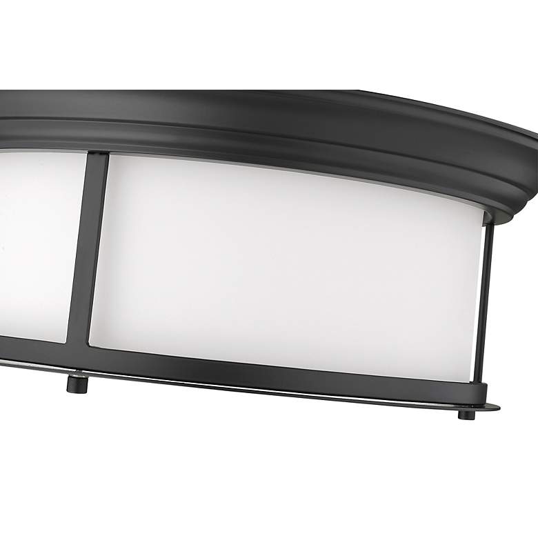 Image 7 Sonna 15 1/2" Wide Matte Black Ceiling Light more views