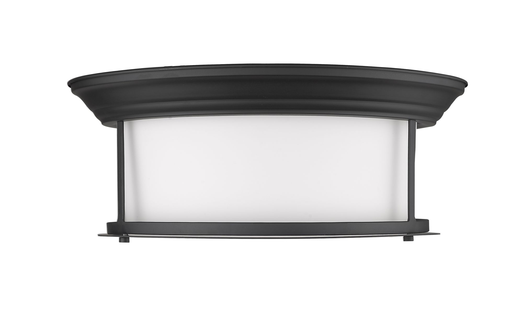 Sonna 15 1/2" Wide Matte Black Ceiling Light