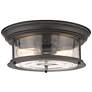 3_Sonna by Z-Lite Bronze 2 Light Flush Mount