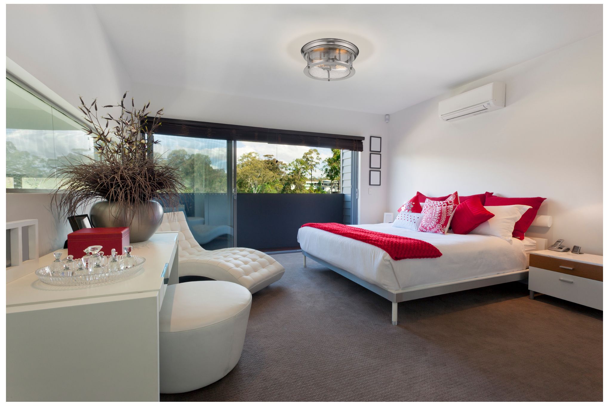 Image 3 Sonna by Z-Lite Brushed Nickel 13.5 inch 2 Light Flush Mount more views