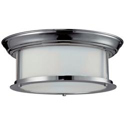 Sonna by Z-Lite Chrome 2 Light Flush Mount