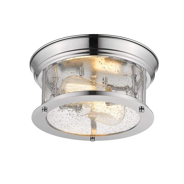 Image 6 Sonna by Z-Lite Chrome 2 Light Flush Mount more views