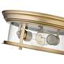 7_Sonna by Z-Lite Heritage Brass 2 Light Flush Mount more views