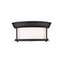 Thumbnail4 of Sonna by Z-Lite Matte Black 2 Light Flush Mount more views