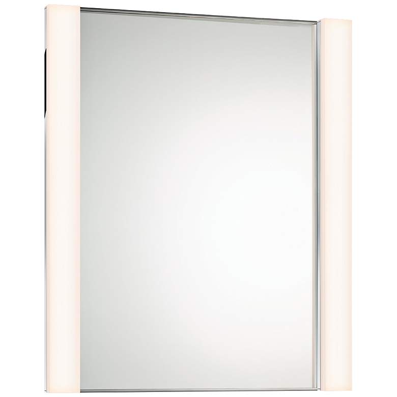 Image 1 Sonneman 30 inch x 36 1/4 inch Mirror with 2-LED Lights