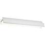 Sonneman Aileron 24" Wide Textured White LED Bath Light