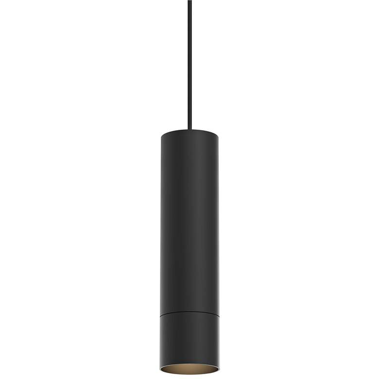 Image 2 Sonneman ALC 11 3/4 inch High Modern Satin Black LED Mini Pendant