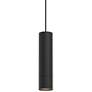 Sonneman ALC 11 3/4" High Modern Satin Black LED Mini Pendant