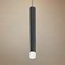 Sonneman ALC&trade; 18" High Satin Black LED Mini Pendant