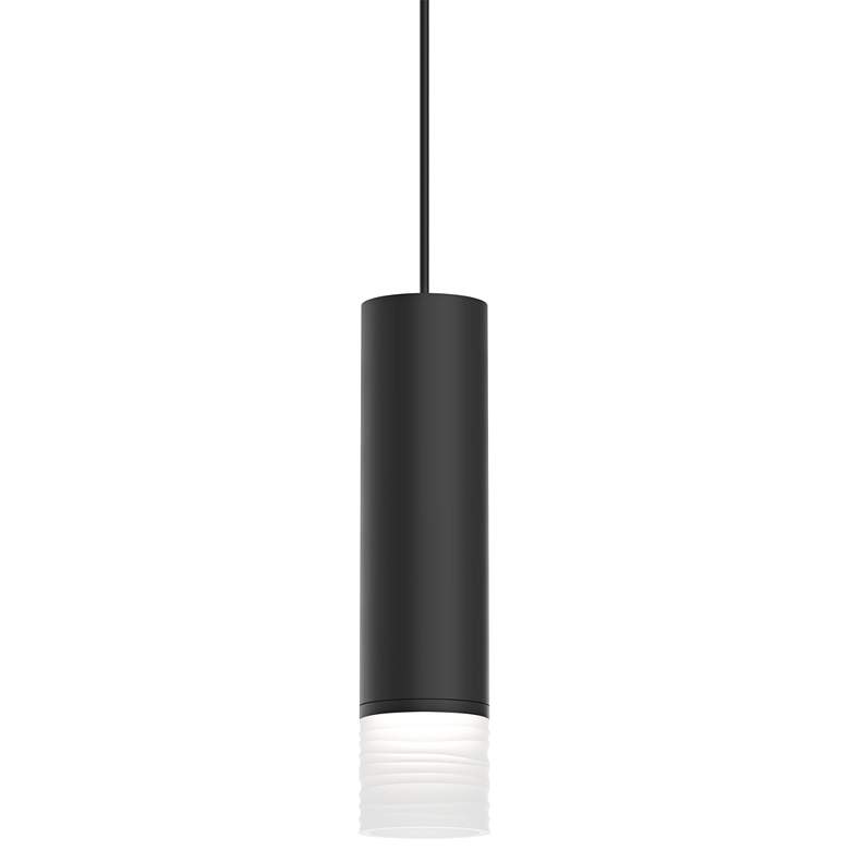 Image 2 Sonneman ALC™ 18" High Satin Black Mini LED Pendant