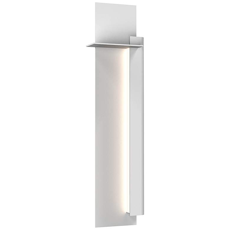 Image 1 Sonneman Backgate™ 30"H White LED Right Outdoor Wall Light