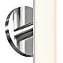 Sonneman Bauhaus Columns 18"H Satin Chrome LED Wall Sconce